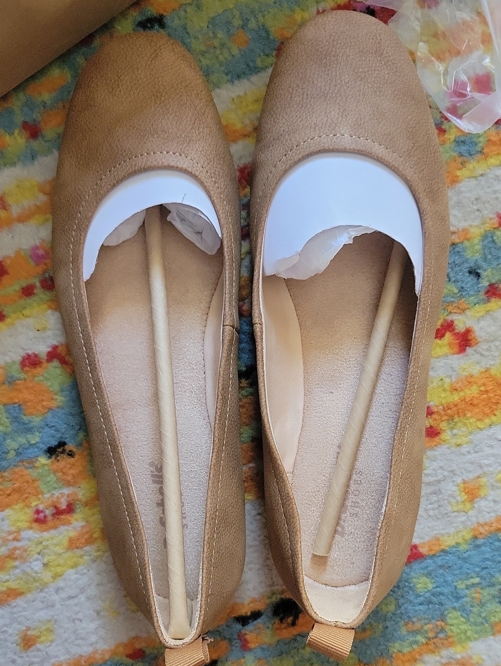 Dr. Scholl's Women's Tan Ballet Flats